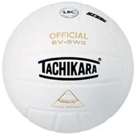 Tachikara Tachikara SV5WS Sensi-Tec Composite Volleyball - White SV5WS